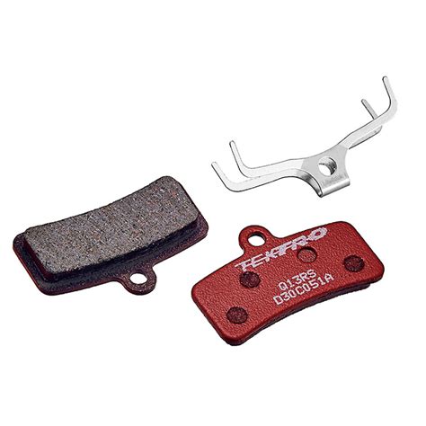 Tektro Disc Bremsbeläge für Tektro 4-Kolben-Bremssättel - Q13RS - Resin ...