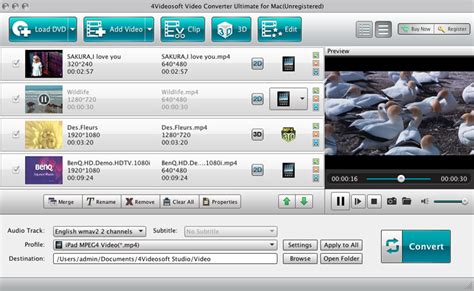 Video Converter Ultimate For Mac Freely And Easily Convert Dvd Video