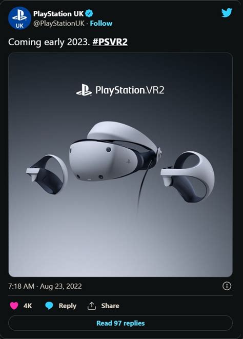 소니 Playstation Vr2 2023년 초 출시 확정 Pc콘솔 게임 에펨코리아