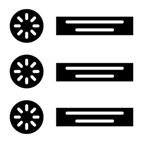 Premium Vector Activity Glyph Solid Black Illustration