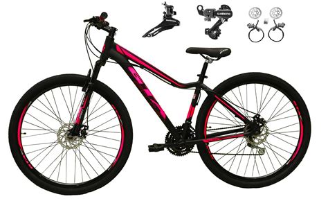 Bicicleta Feminina aro 29 Gta Nx11 24v Câmbios Shimano Freios