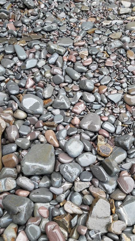 Wet Pebbles Beach Pebbles Rocks Sea Stones Water HD Phone