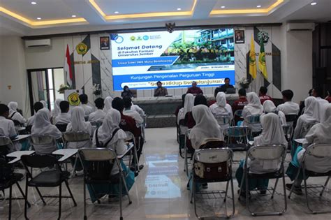 Serunya Kunjungan Smk Mutu Bondowoso Ke Fakultas Farmasi Universitas