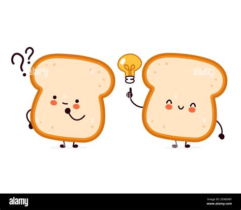 Toast Cartoon Funny