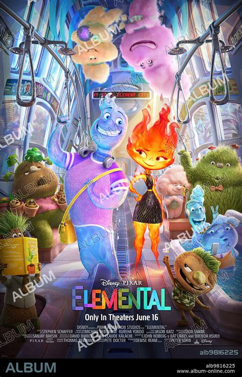 Poster Of Elemental Directed By Peter Sohn Copyright Pixar