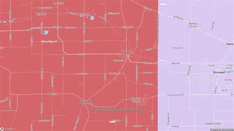 Holley, NY Political Map – Democrat & Republican Areas in Holley ...