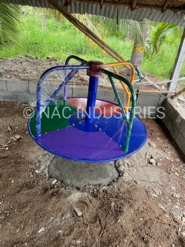 Mild Steel Playground Equipment Merry Go Round Model Name Number