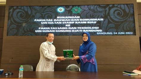 Fst Uin Sgd Bandung Dan Fdk Uin Suska Riau Jalin Kerja Sama