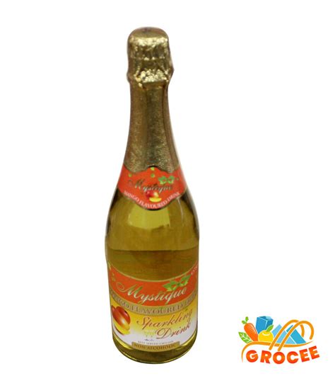 Mystique Mango Flavoured Sparkling Drink Grocee