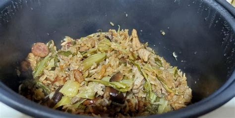 Kai Choy Fan Aka Chinese Mustard Green Rice For Dinner Rmalaysianfood