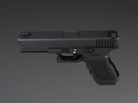 Modelo 3d Pistola Glock 17 Turbosquid 823483