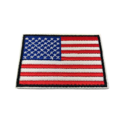 Flag, Embroidered, Iron, USA XOEIFEUS - X-Offroad