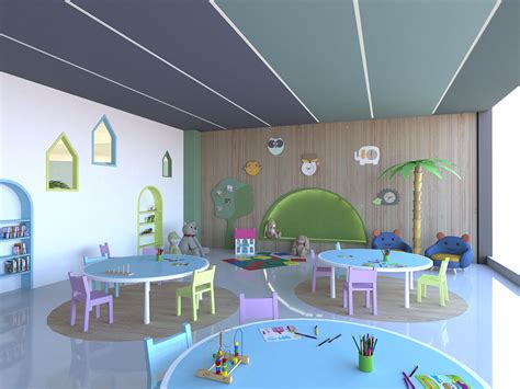 School Interior Designs :: Behance