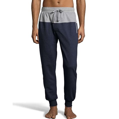 Hanes Men S Heritage French Terry Jogger With Front And Back Yoke