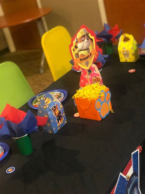 Paw Patrol Centerpiece Etsy