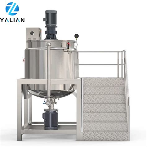 L Homogenizer Mixer With Agitator Tank For Making Liquid Soap