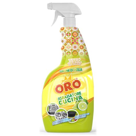 ORO Sgrassatore Cucina Al Limone 750 Ml