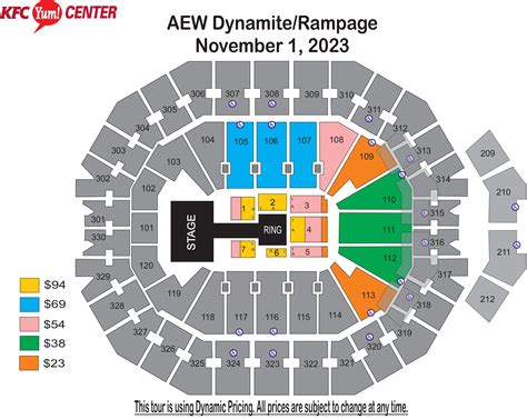 Yum Center Seating Chart Cabinets Matttroy