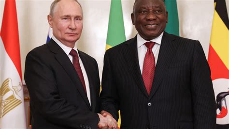 Putin Ramaphosa Discuss Black Sea Grain Deal BRICs Summit Radar Africa