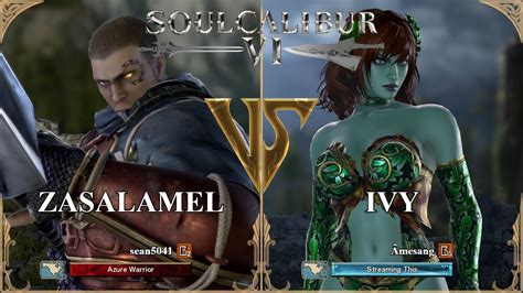 SoulCalibur VI Sean5041 Zasalamel VS Amesang Ivy Xbox Series X