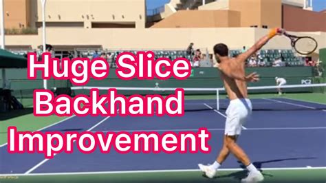 3 Awesome Slice Backhand Tips Grigor Dimitrov Tennis Technique Youtube