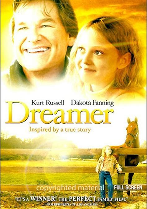 Dreamer Inspired By A True Story Fullscreen Dvd 2005 Dvd Empire