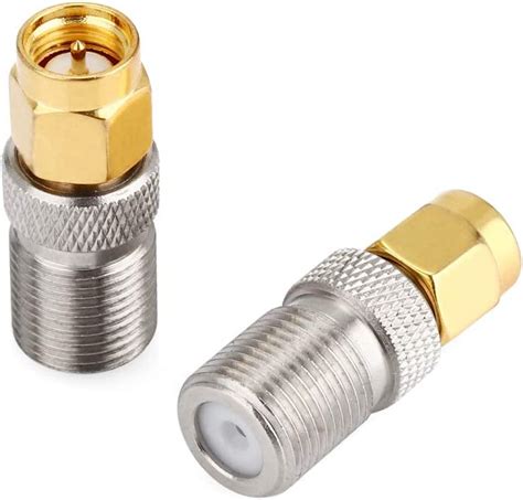 Amazon Mwrf Source Pcs Coaxial Coax Adapter Sma Male To F Female