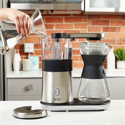 Best Buy Brim Cup Electric Pour Over Coffee Maker Stainless Steel