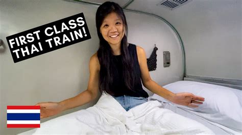 Overnight Sleeper Train From Surat Thani To Bangkok First Class Private Room Youtube