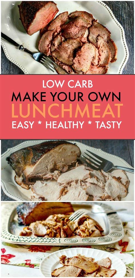 Make Your Own Lunch Meat Turkey Brisket And Roast Beef Recipe Lunch