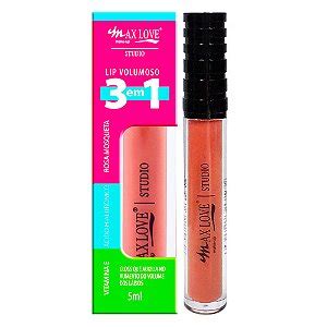 Gloss Lip Volume Em Cor Max Love Make Maquiagem Virtual Make