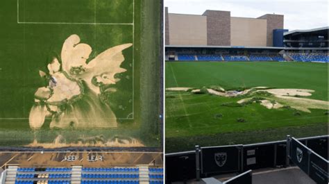 Afc Wimbledon Reveal How Much Repairs Will Cost After Sinkhole Damage