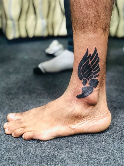 Hermes Wing Tattoo Feet