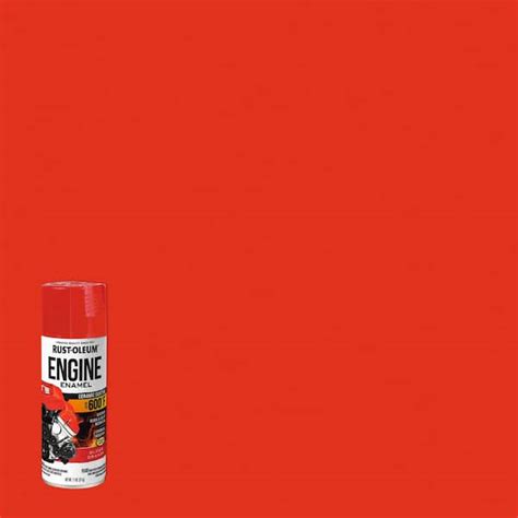 Rust Oleum Automotive Oz Gloss Chevy Orange Engine Enamel Spray