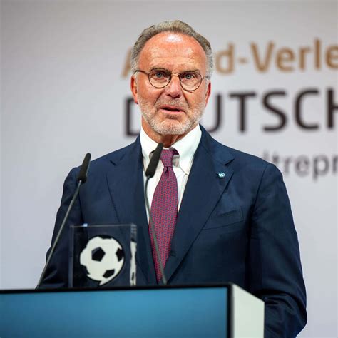 Download Karl Heinz Rummenigge 2021 German Football Ambassador Award Ceremony Wallpaper