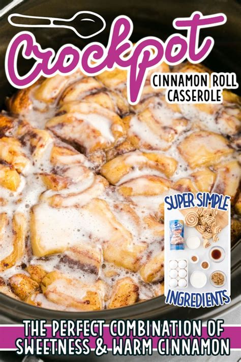 Crockpot Cinnamon Roll Casserole Cinnamon Roll Casserole Pillsbury Cinnamon Roll Recipes