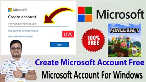 How To Create Microsoft Account Free In Windows 10 E Tech Knowledge