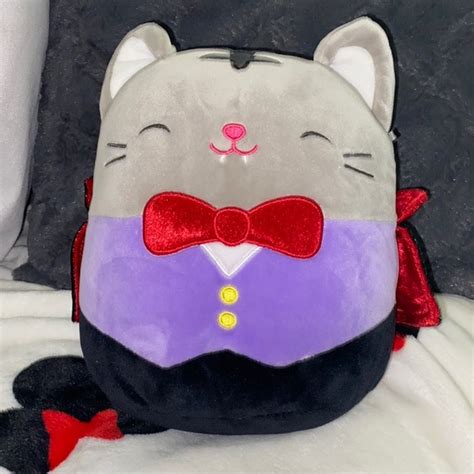 Kellytoy Accessories Squishmallows Nwot Tally Vampire Cat Poshmark