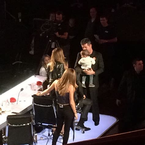 Simon Cowell Brings Baby Eric To The London Auditions Of Britains Got