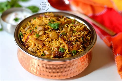 Chettinad Mushroom Biryani | Cooking From Heart