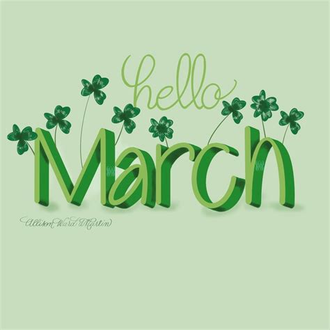 Hello March Images Hello March Quotes Hello Quotes Month Of March