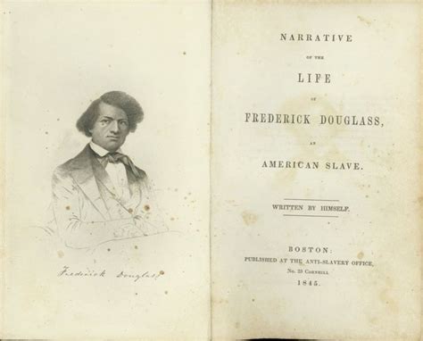 Frederick Douglass Narrative frontispiece | Frederick douglass quotes ...