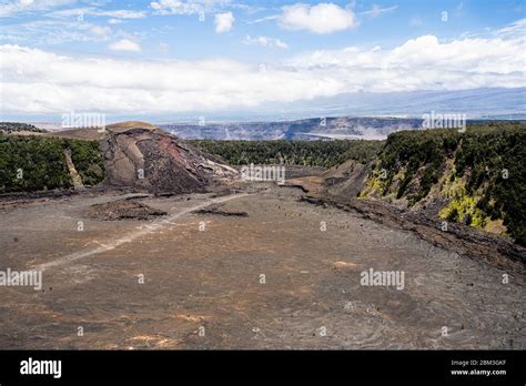 Volcano National Park in Hawaii Landscape Stock Photo - Alamy