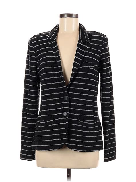 Tart Stripes Black Blazer Size M 78 Off Thredup