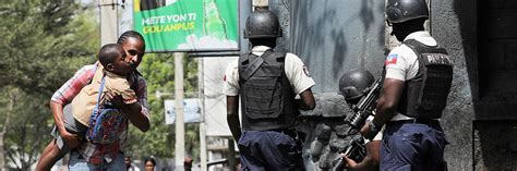 Haiti - gang violence | OHCHR