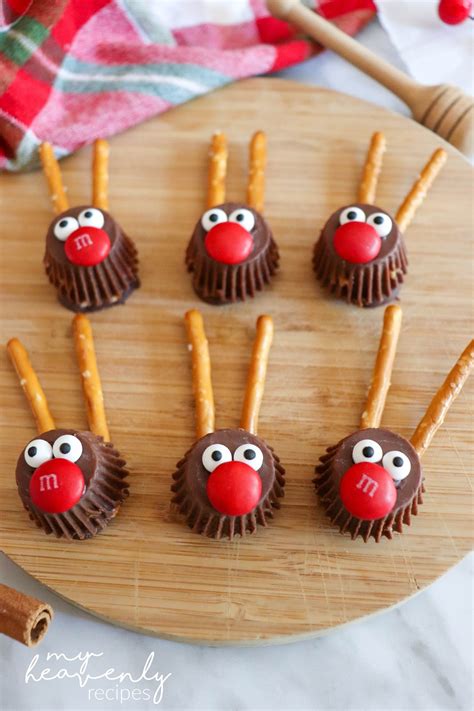 Reese's Reindeer Treats - My Heavenly Recipes