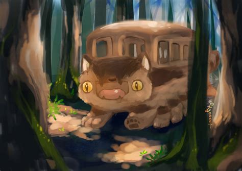 Catbus By Fozae On Deviantart