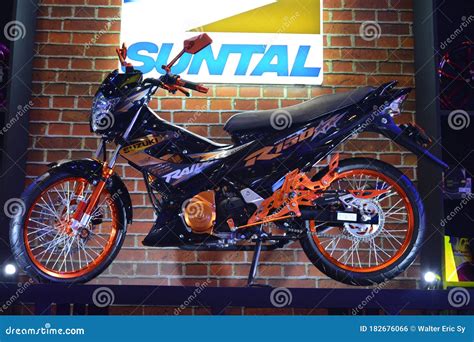 Suzuki Raider R150 Motorcycle In Pasay Philippines Editorial Photo