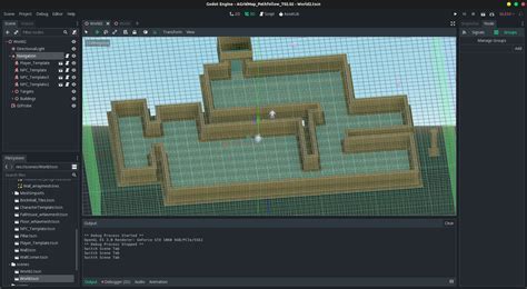 3d Gridmap And Non Gridmap Navmesh Demos Godot Asset Library