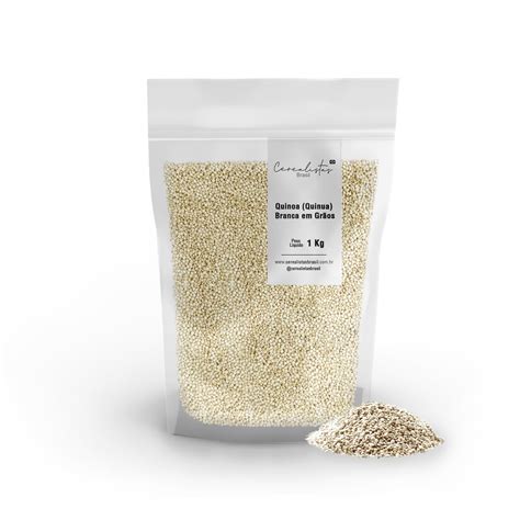 Quinoa Quinua Branca em Grãos 1 Kg TLC Tudo Low Carb